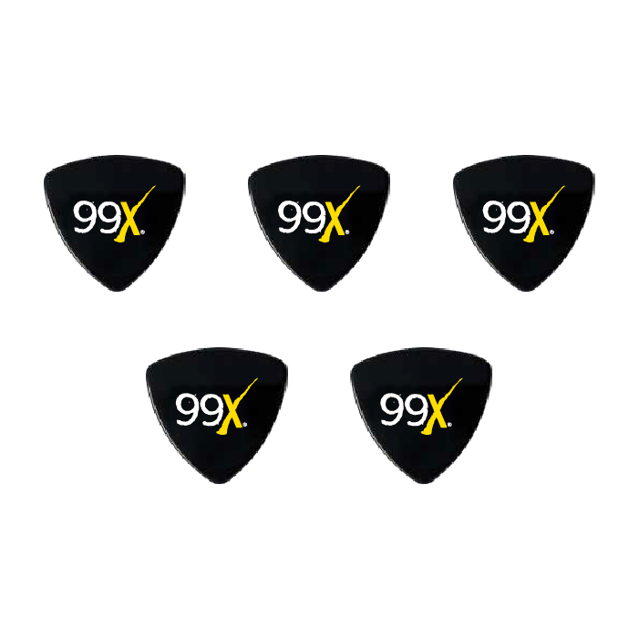 The 99X Guitar pick - 5-pack
